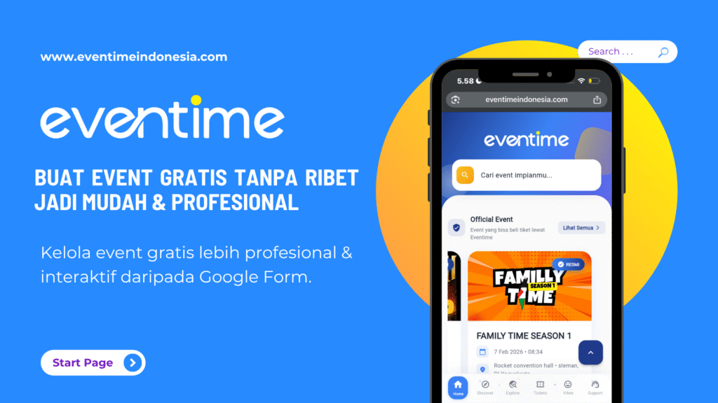 plaftrom event registrasi