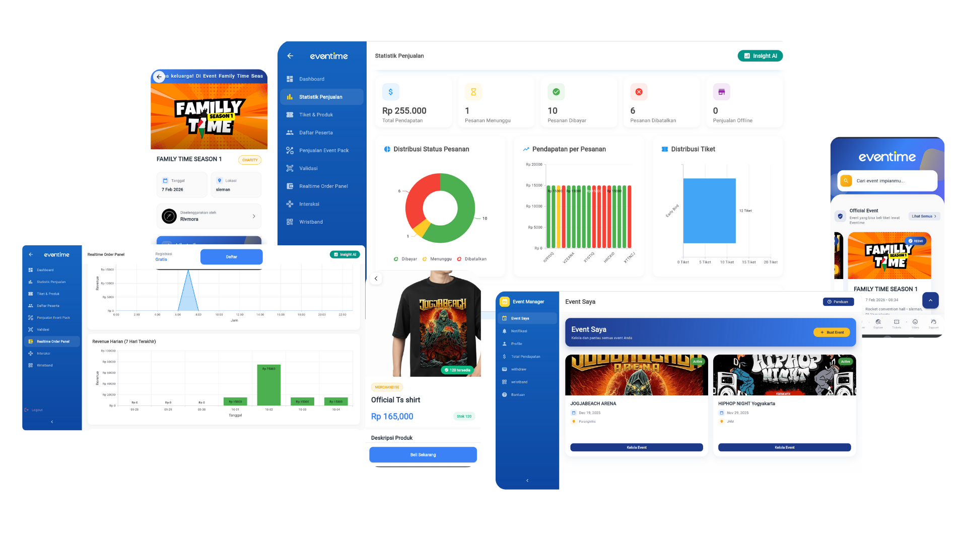 platform tiketing event